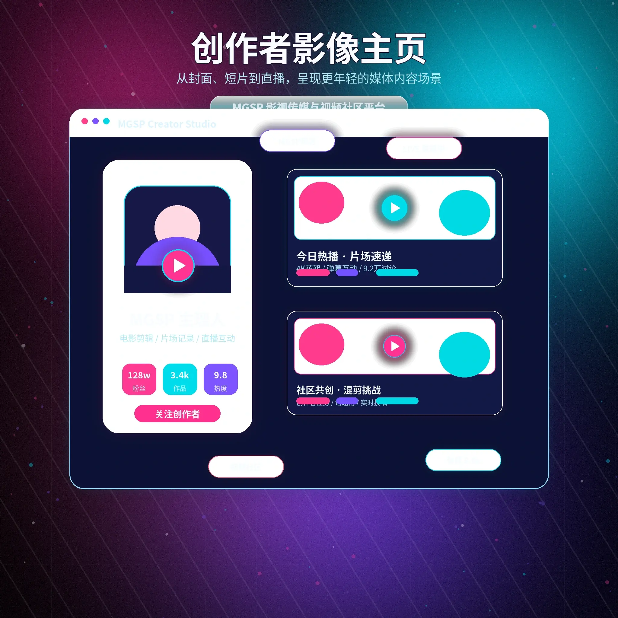 蘑菇视频创作者生活内容